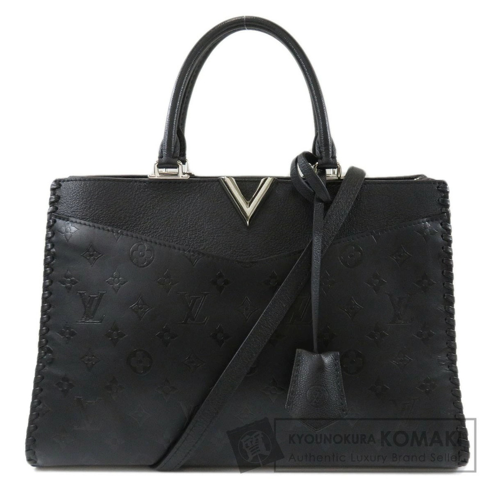 Louis Vuitton Very Zip Handbag Leather